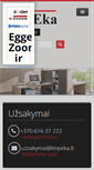 Mobile Screenshot of impeka.lt